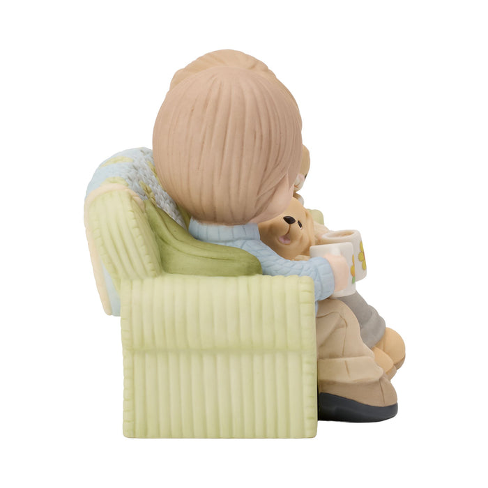 Couple on Couch Figurine
