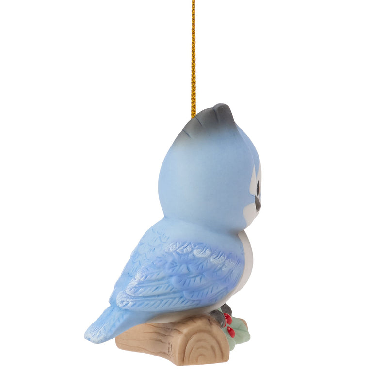 Bluejay Couple Ornament