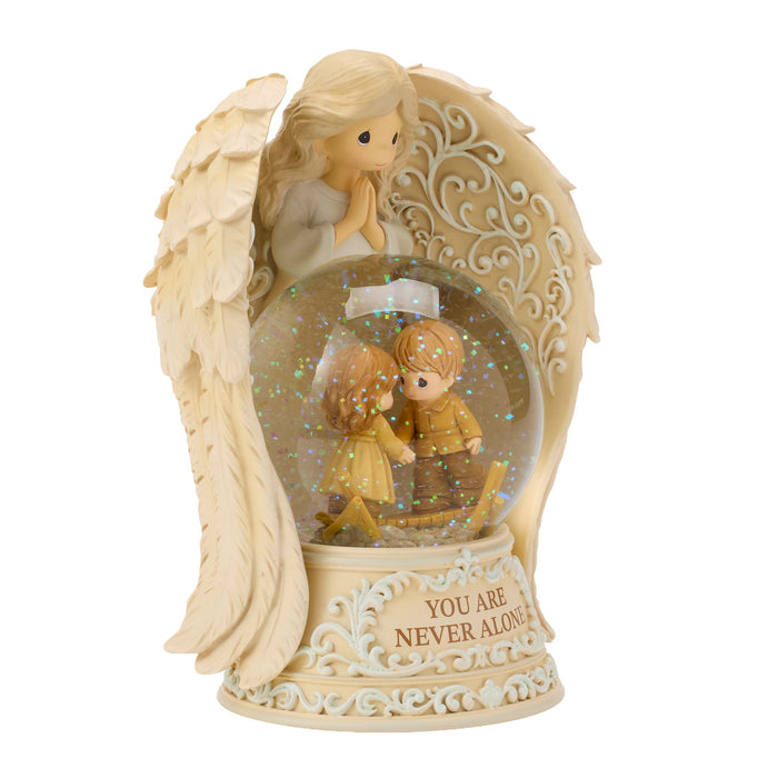 Guardian Angel Musical Snow Gl