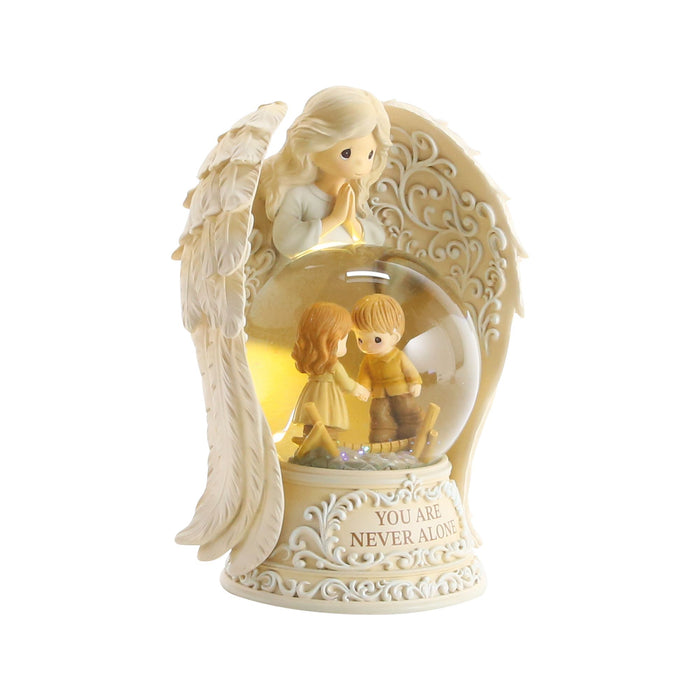 Guardian Angel Musical Snow Gl