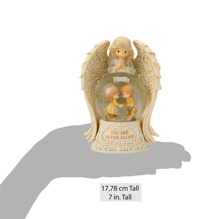 Guardian Angel Musical Snow Gl