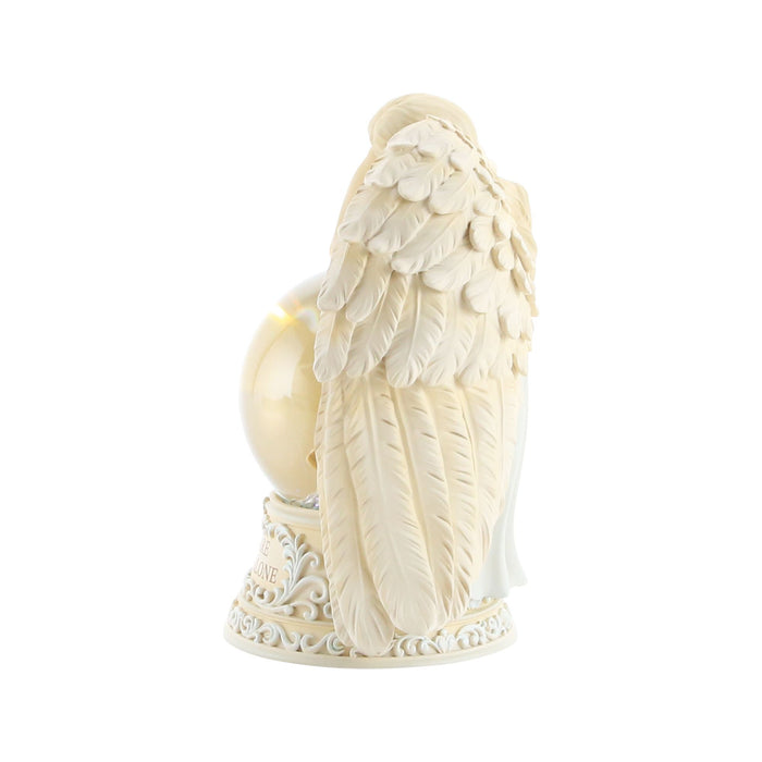 Guardian Angel Musical Snow Gl