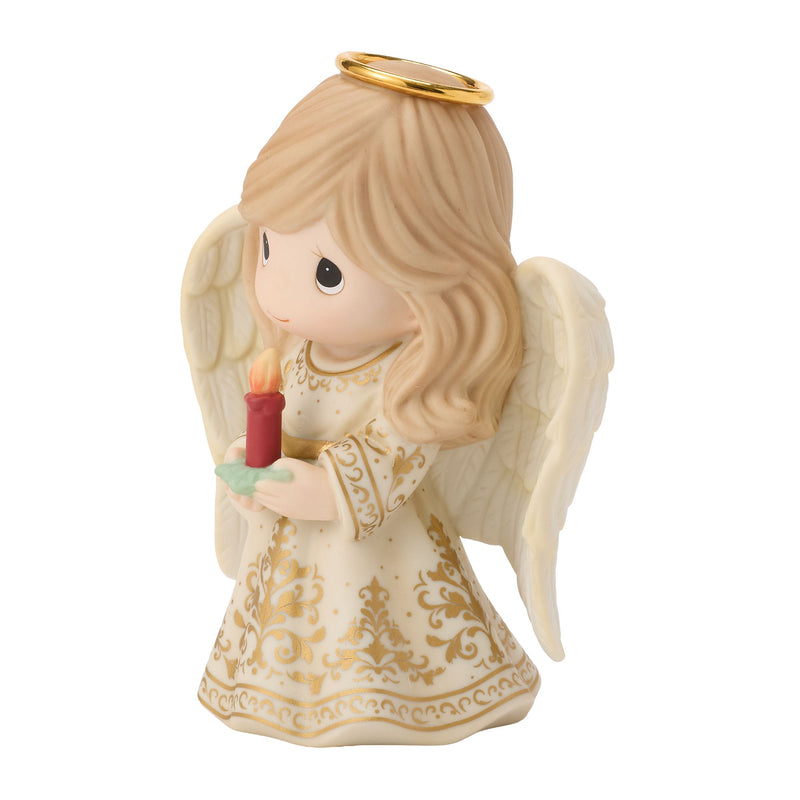 Angel Holding Candle Figurine
