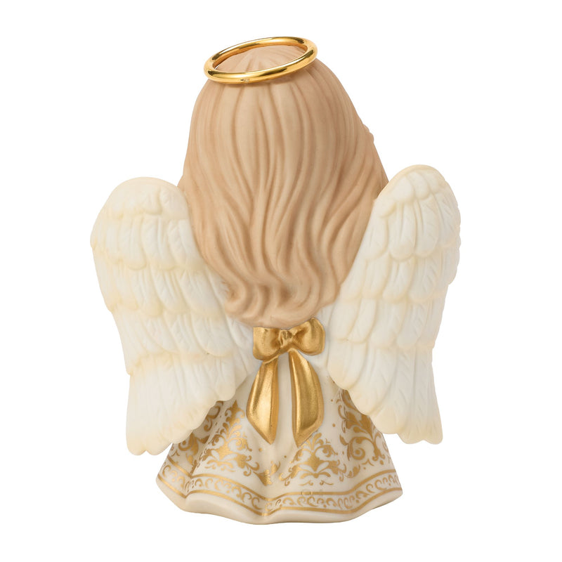 Angel Holding Candle Figurine