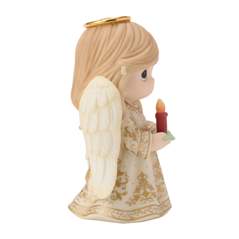 Angel Holding Candle Figurine