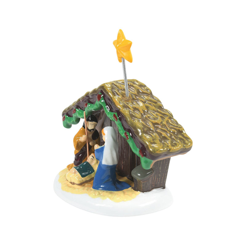 Snow Village Nativity
