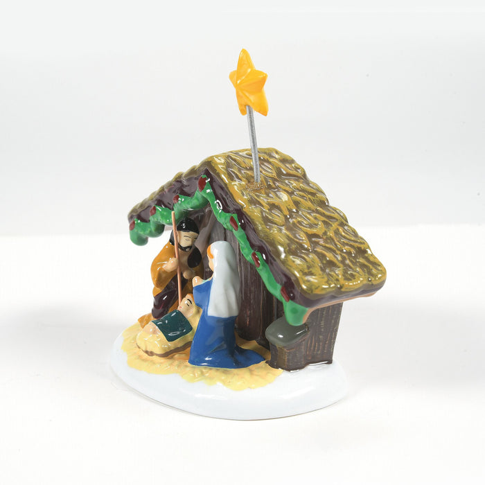 Snow Village Nativity