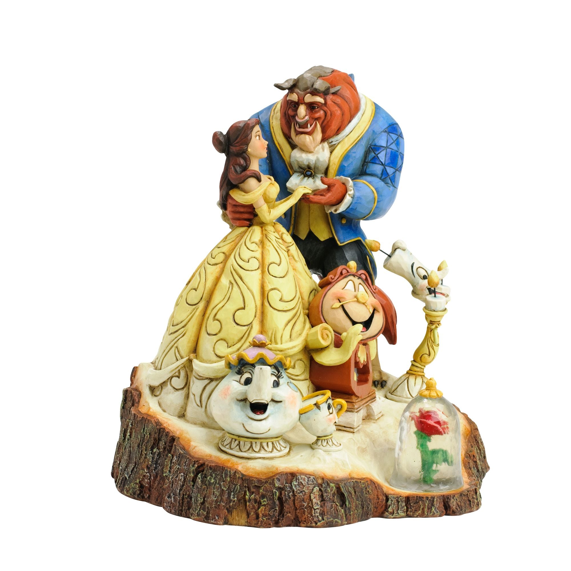Beauty-Beast Carved by Heart — Enesco Gift Shop