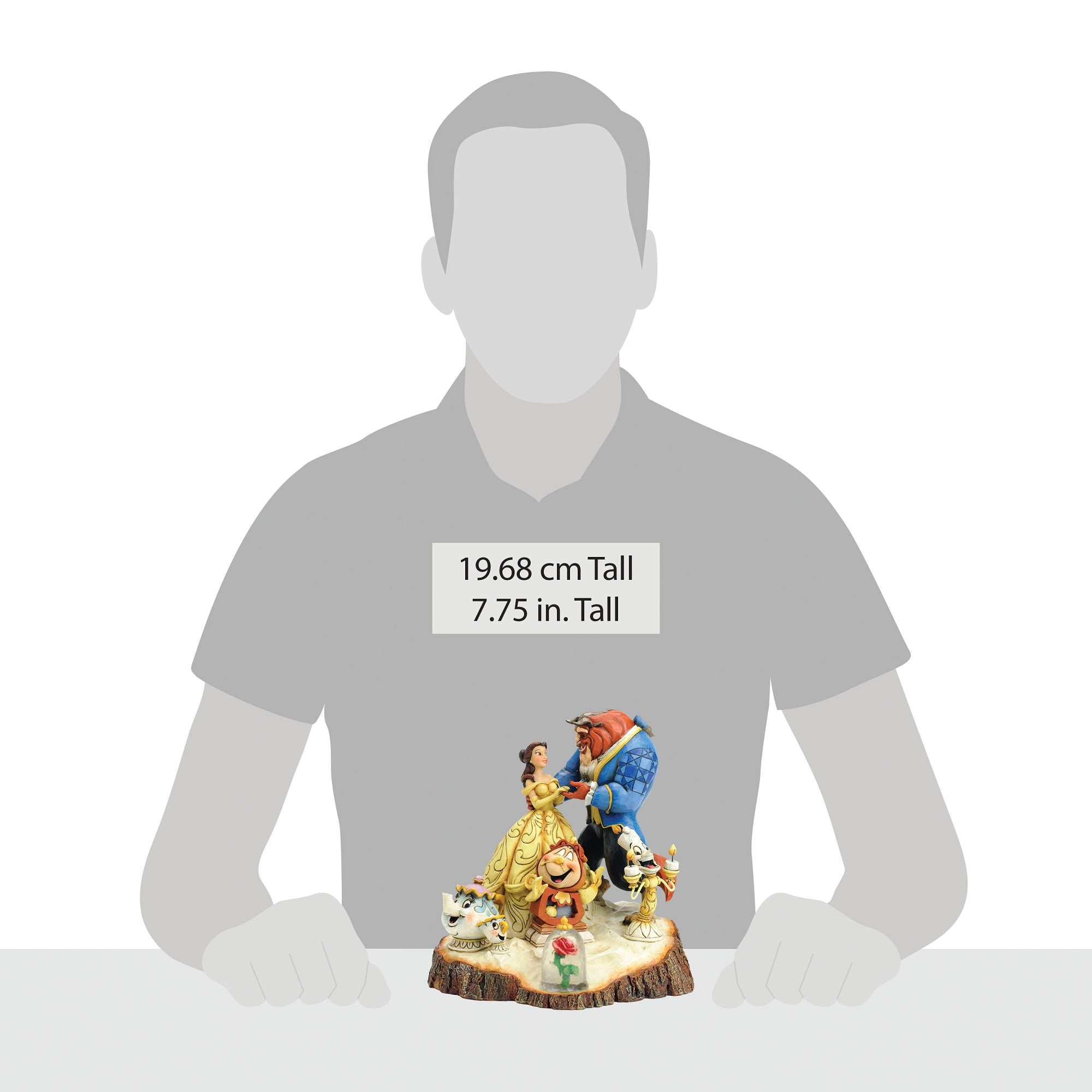 Beauty-Beast Carved by Heart — Enesco Gift Shop