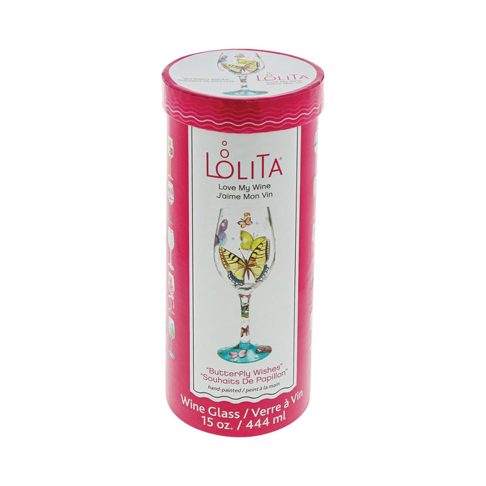 Wine Glass Butterflies