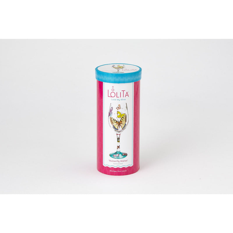 Wine Glass Butterflies
