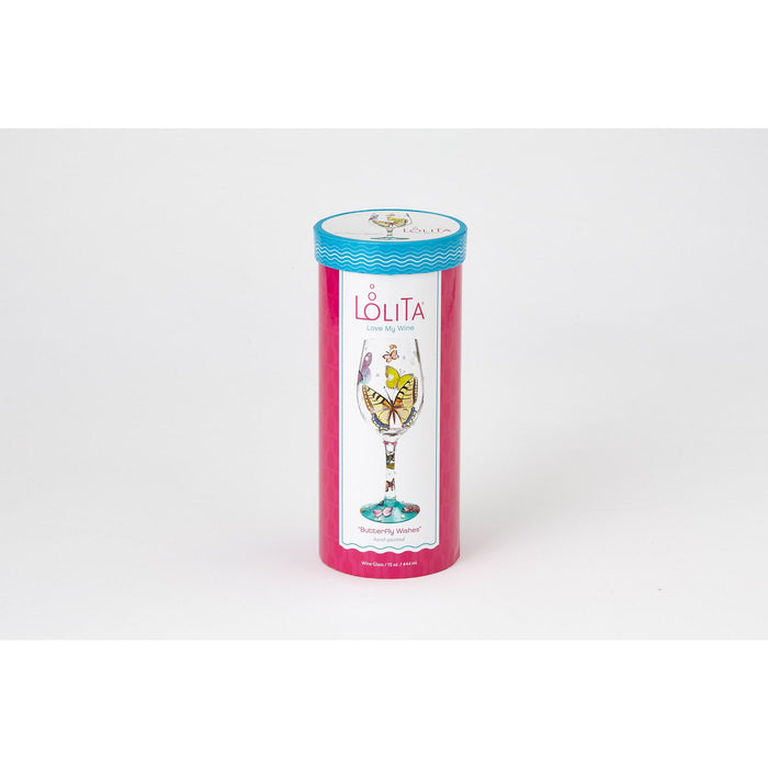 Wine Glass Butterflies