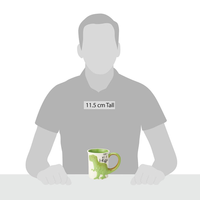 T-RIFFIC TEA REX  SCULPTED MUG