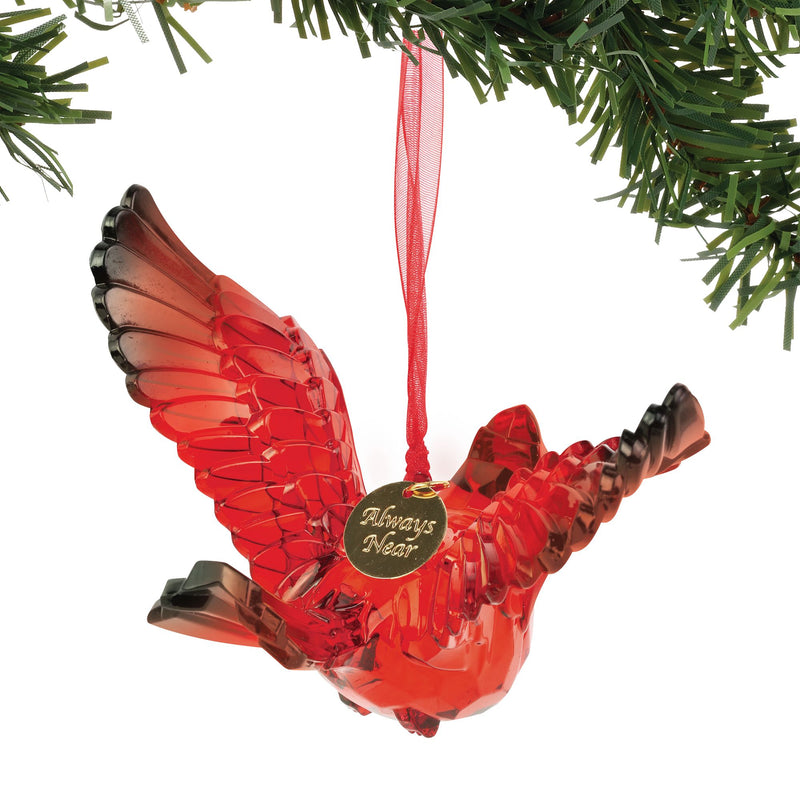 Acrylic Cardinal Orn
