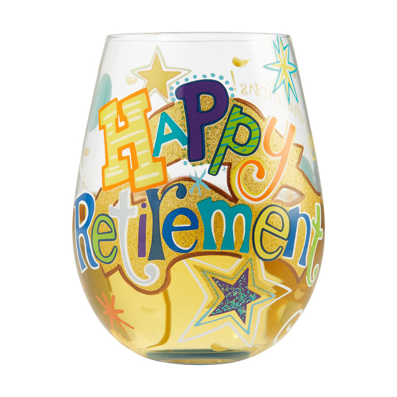 Stemless Happy Retirement