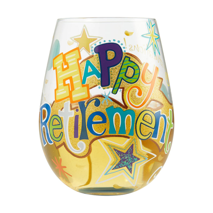 Stemless Happy Retirement