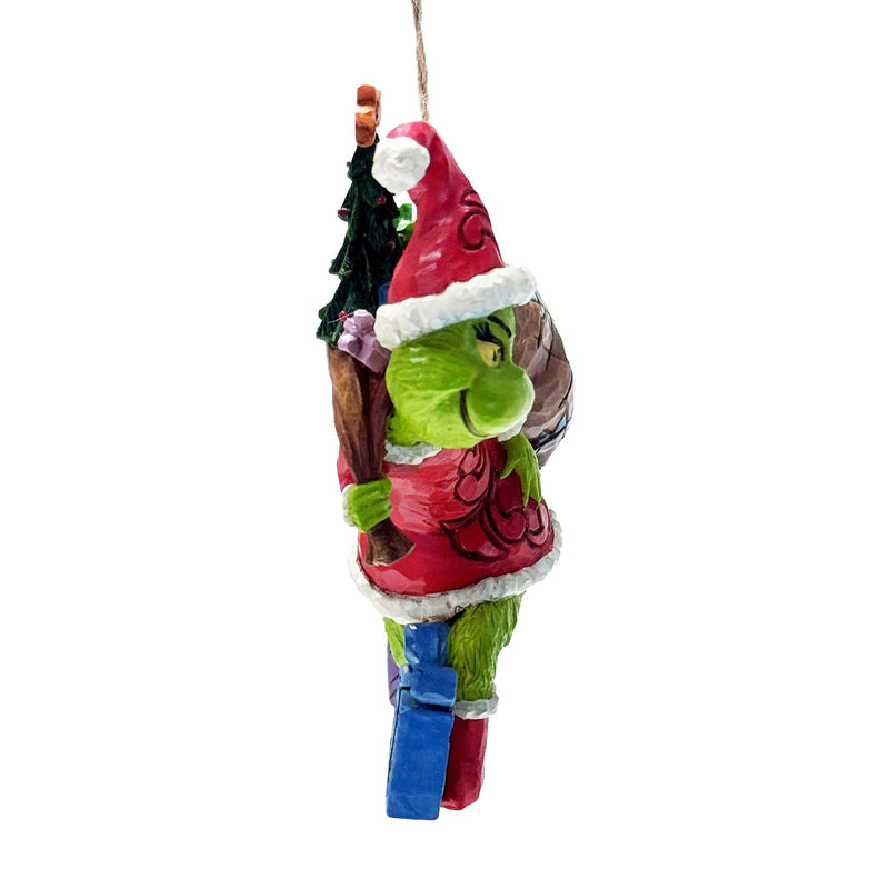 Grinch Tiptoeing Ornament