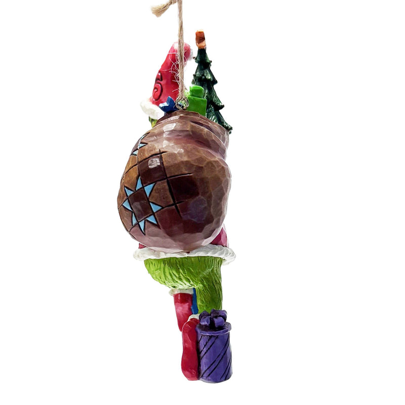 Grinch Tiptoeing Ornament