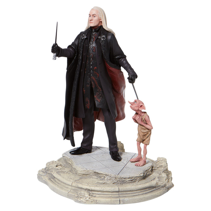 Lucious Malfoy with Dobby