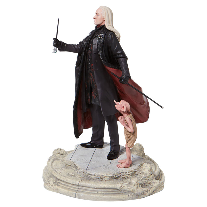 Lucious Malfoy with Dobby