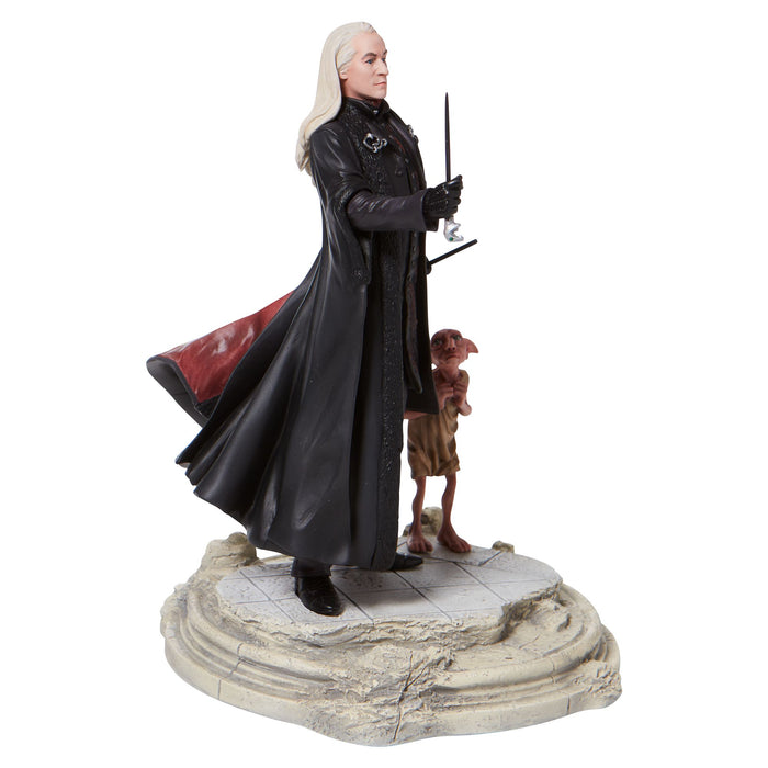 Lucious Malfoy with Dobby