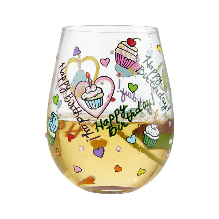 Stemless Birthday Cupcakes