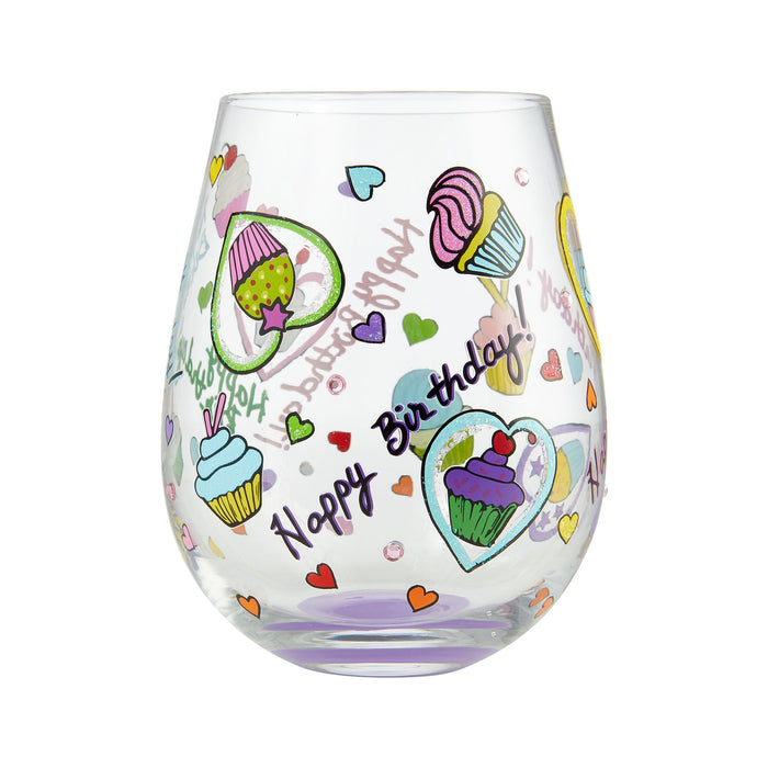 Stemless Birthday Cupcakes