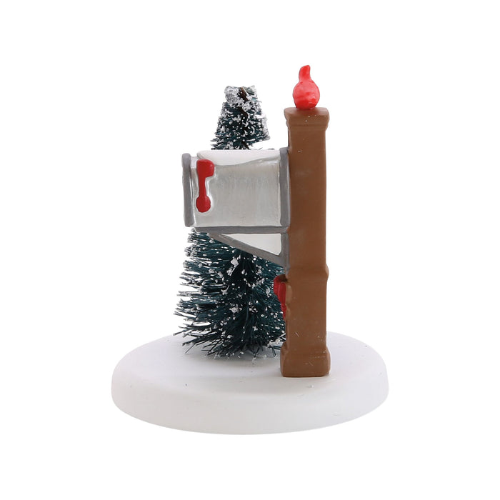 Cardinal Christmas Mailbox