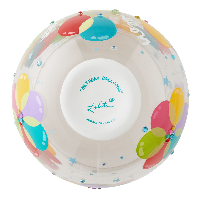Balloons Stemless Wine Glass