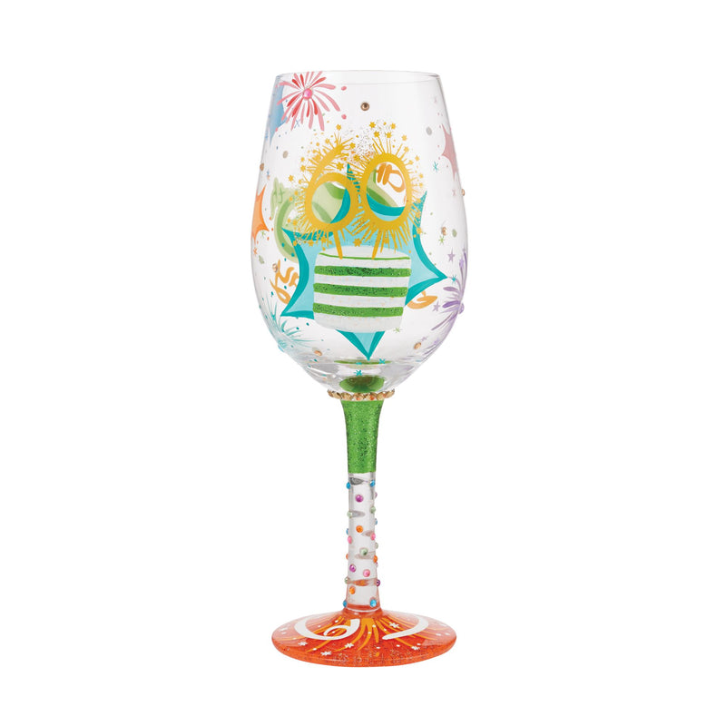 Wine Glass Happy 60th Birthday