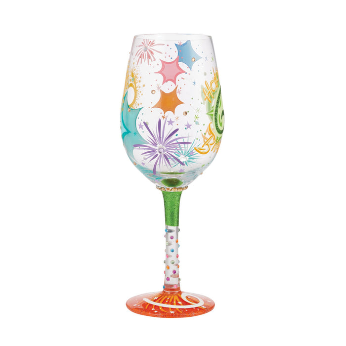 Wine Glass Happy 60th Birthday