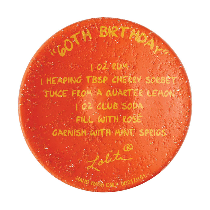 Wine Glass Happy 60th Birthday