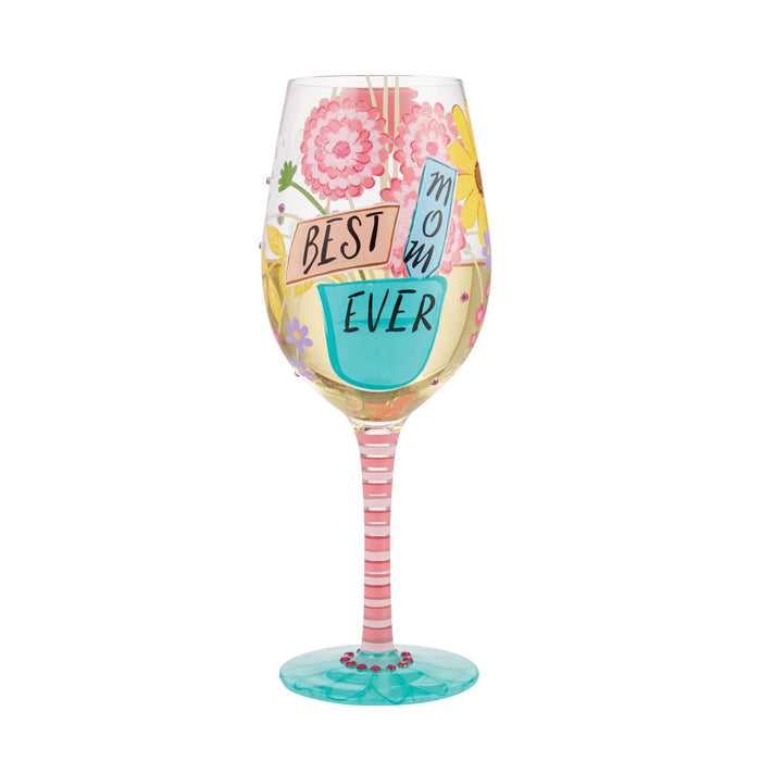 Wine Glass Best Mom Ever