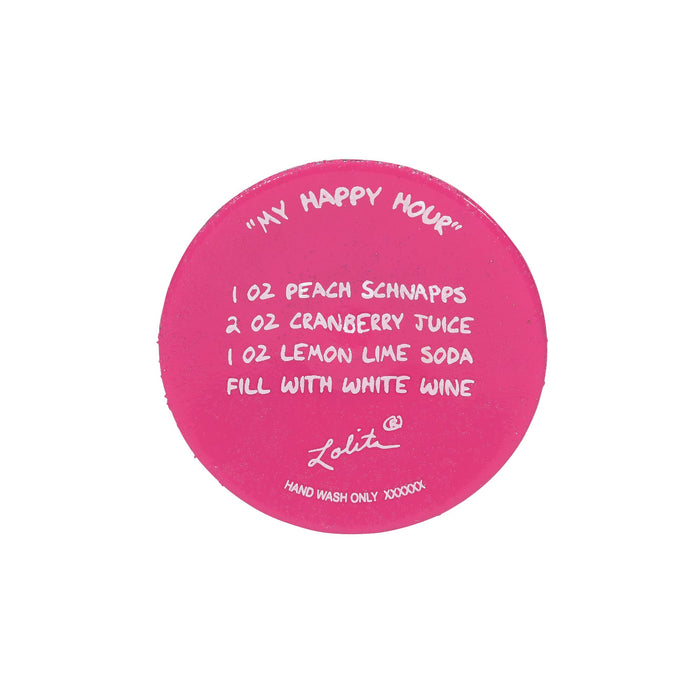 Happy Hour Wine Glass