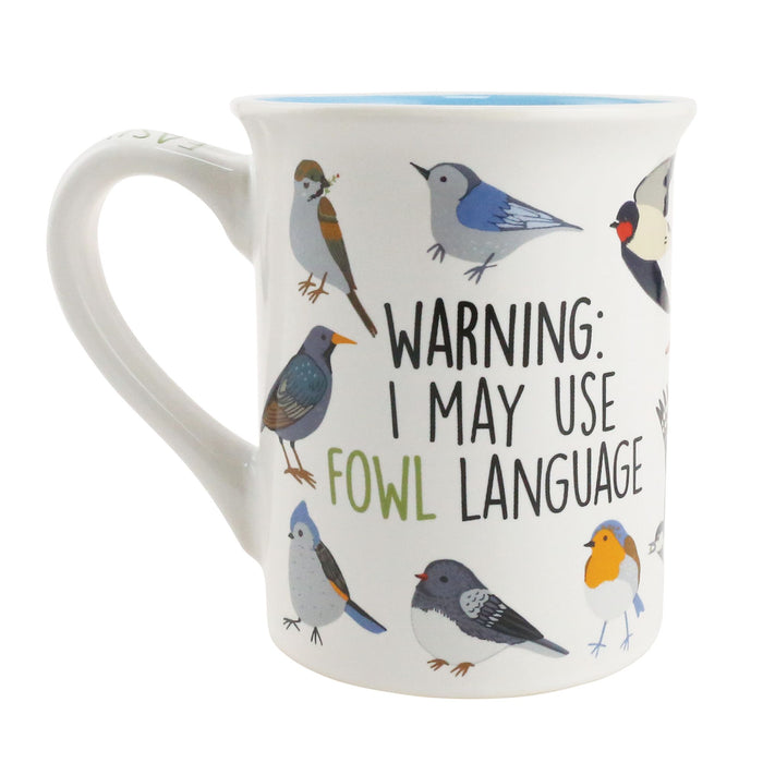 Bird Nerd Mug 16 oz