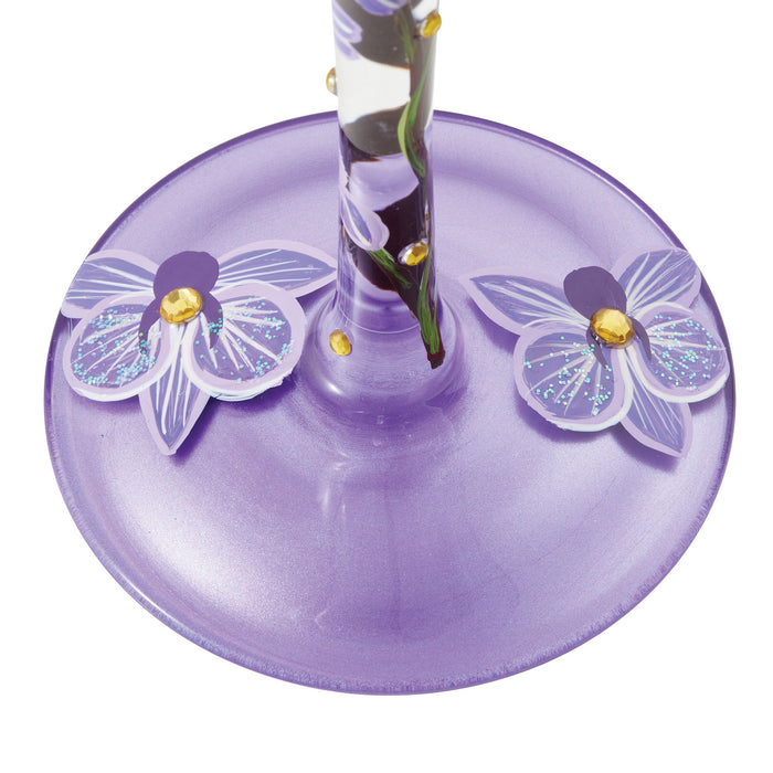 Butterfly Jubilee Wine Glass