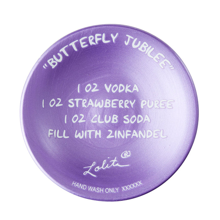 Butterfly Jubilee Wine Glass