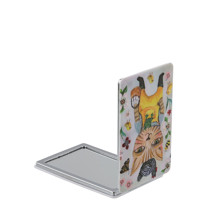 Country Cat Compact Mirror