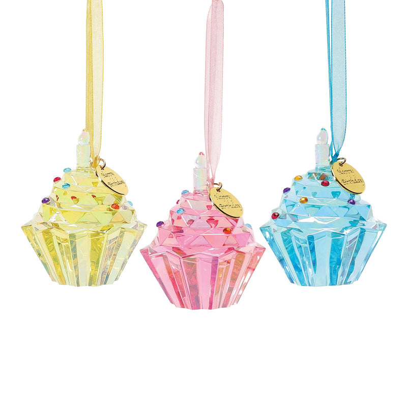 Happy Birthday Cupcake Asst/3
