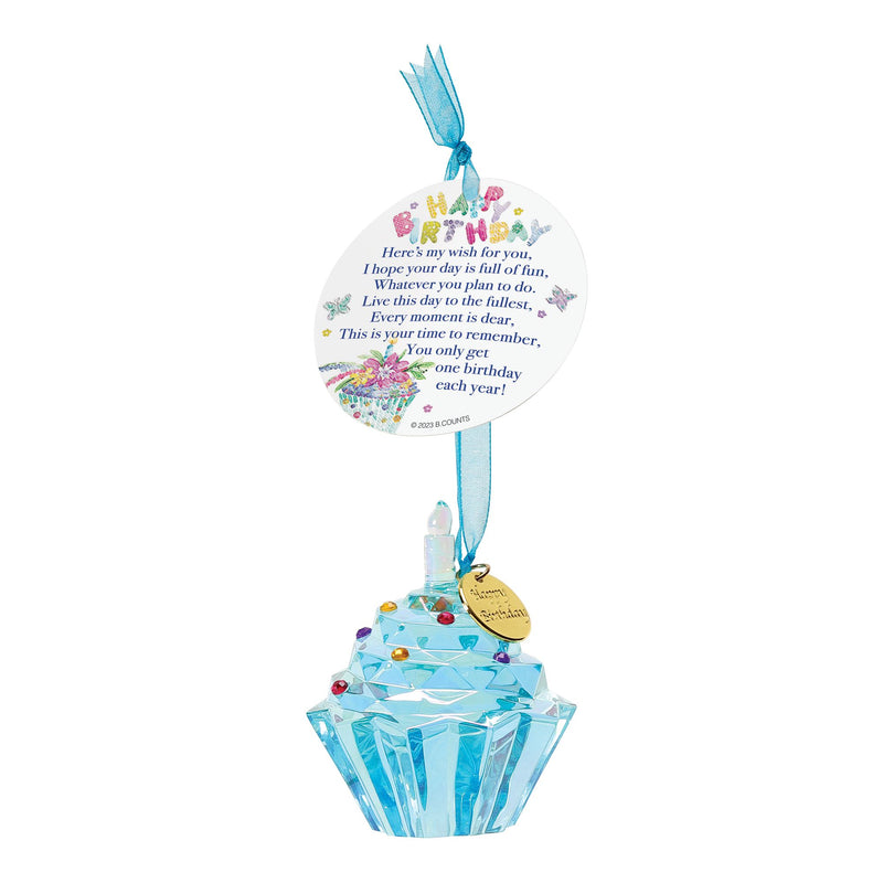 Happy Birthday Cupcake Asst/3