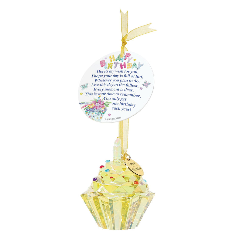 Happy Birthday Cupcake Asst/3