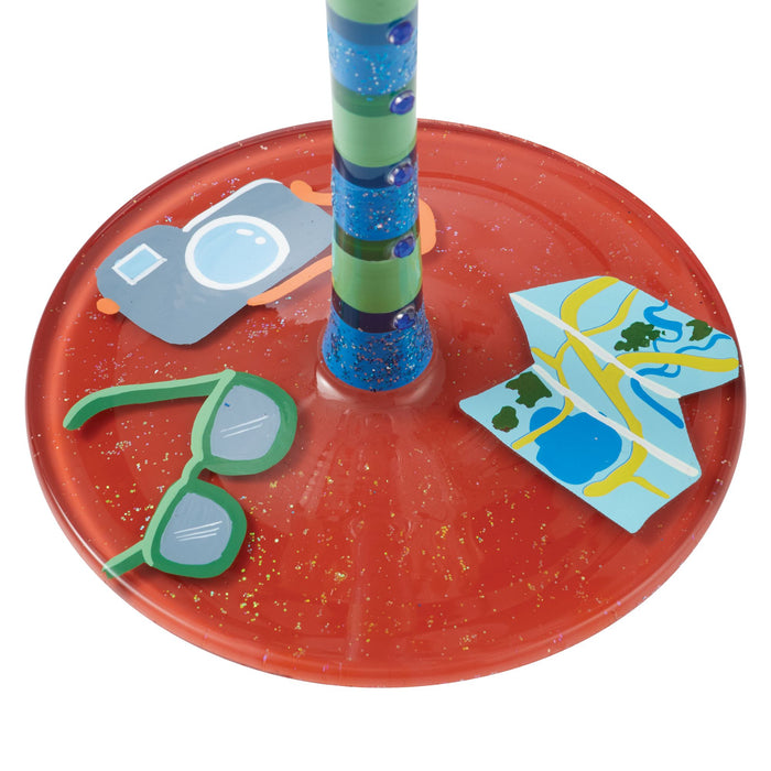 Life on Vacation Wine Glass