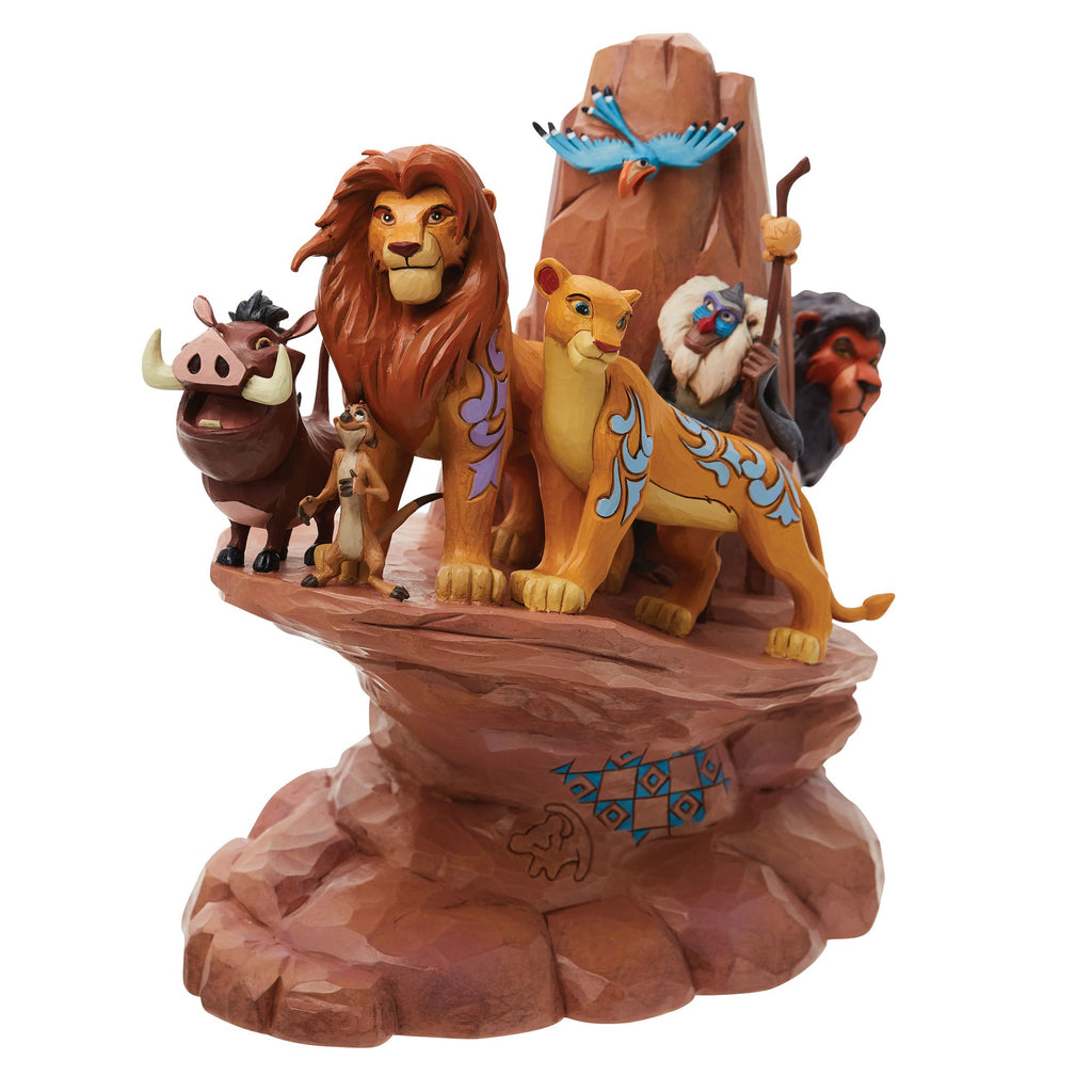 Lion King Carved in Stone — Enesco Gift Shop