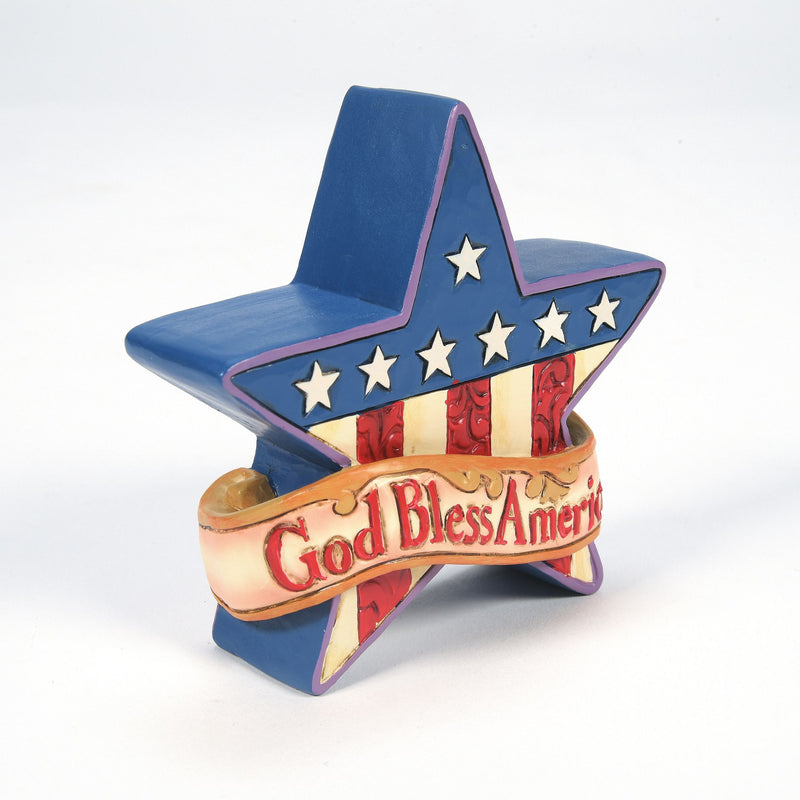 Mini Patriotic Star Figurine