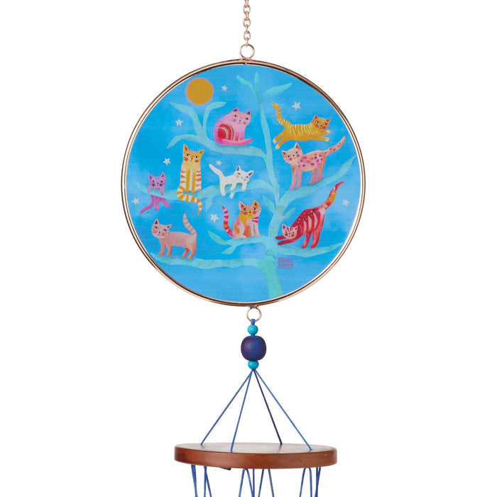 Crazy Cats Wind Chime