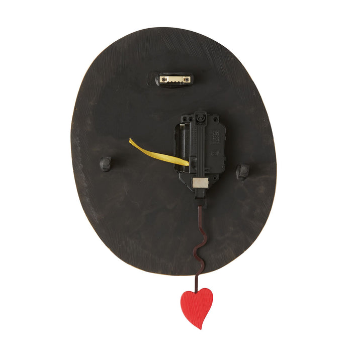 Moon and Back Wall Clock