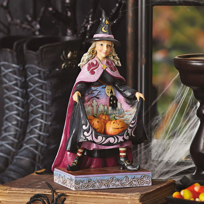 Witch with Pumpkins Skirt Fig