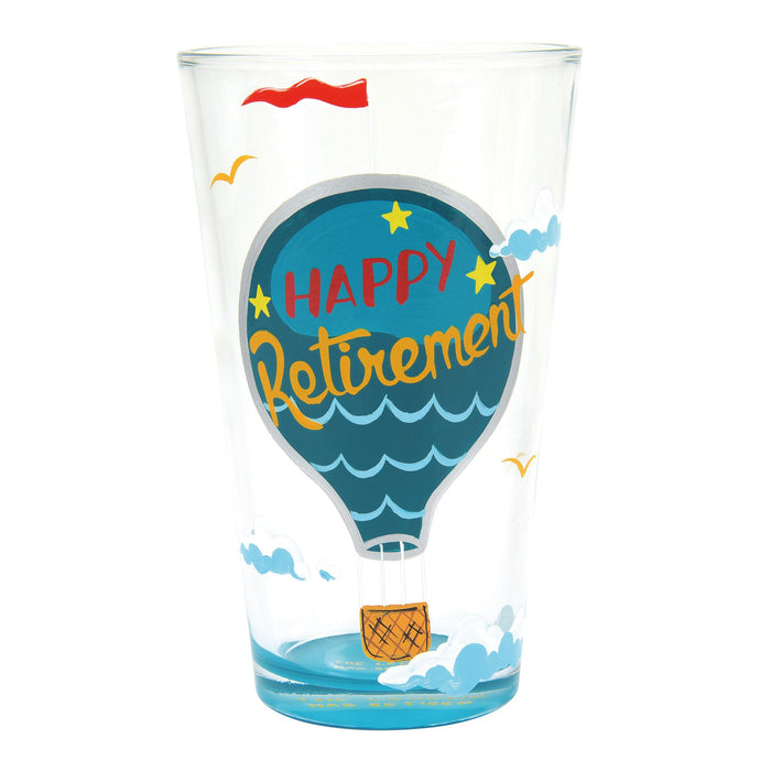 Happy Retirement Pint Glass
