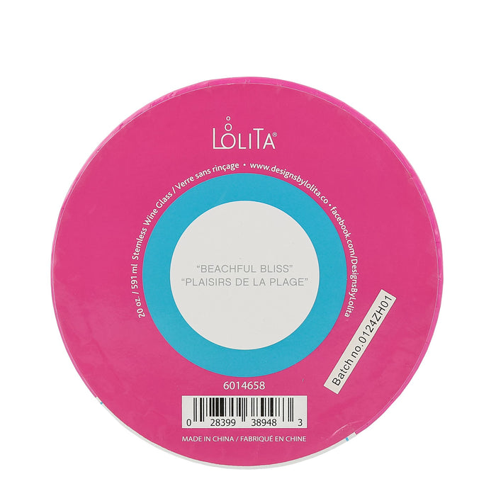 Beachful Bliss Stemless Wine