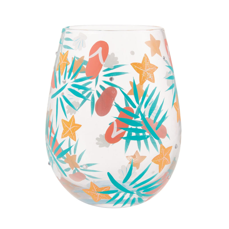 Beachful Bliss Stemless Wine